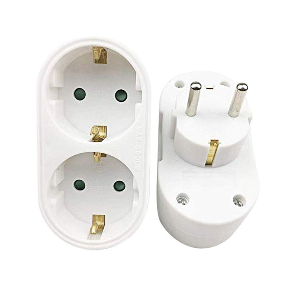 Power Convert Plug Wall Socket Power Strip Outlet Triple Adapter For Smart Home 3500W 16A 3way 2way 3pole