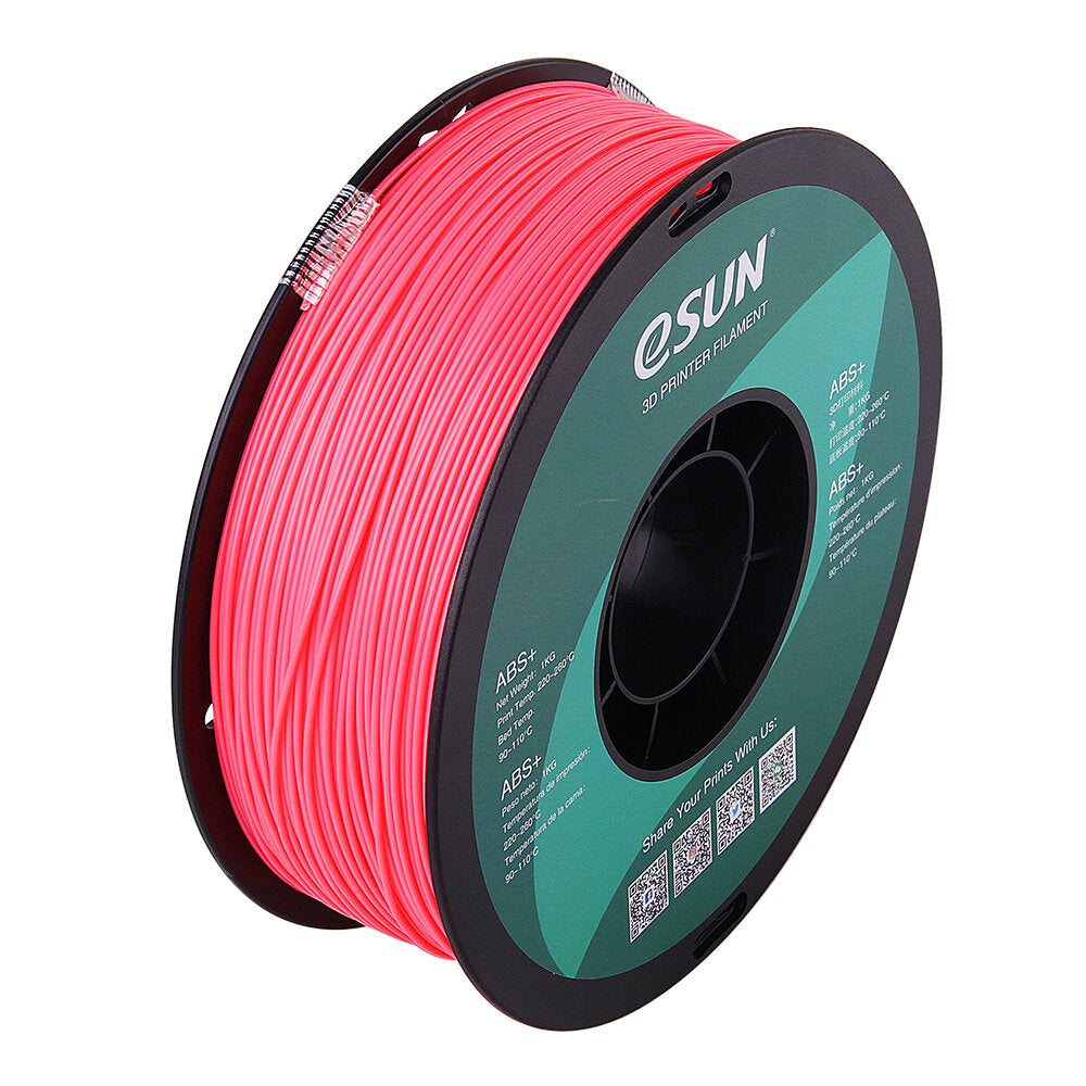 ABS+ 1KG 3D Printing Filament 1.75mm ABS 3D Printer Filament Vacuum Packaging 1KG 2.2 LBS Spool 3D Printing Materials for 3D Printer