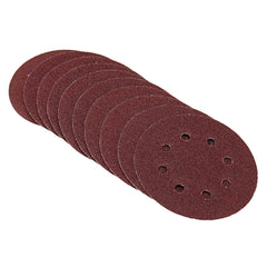 120Pcs 125mm 8-Hole Hook and Loop Sanding Discs 100-320 Grit Sandpaper Abrasive Paper for Polishing