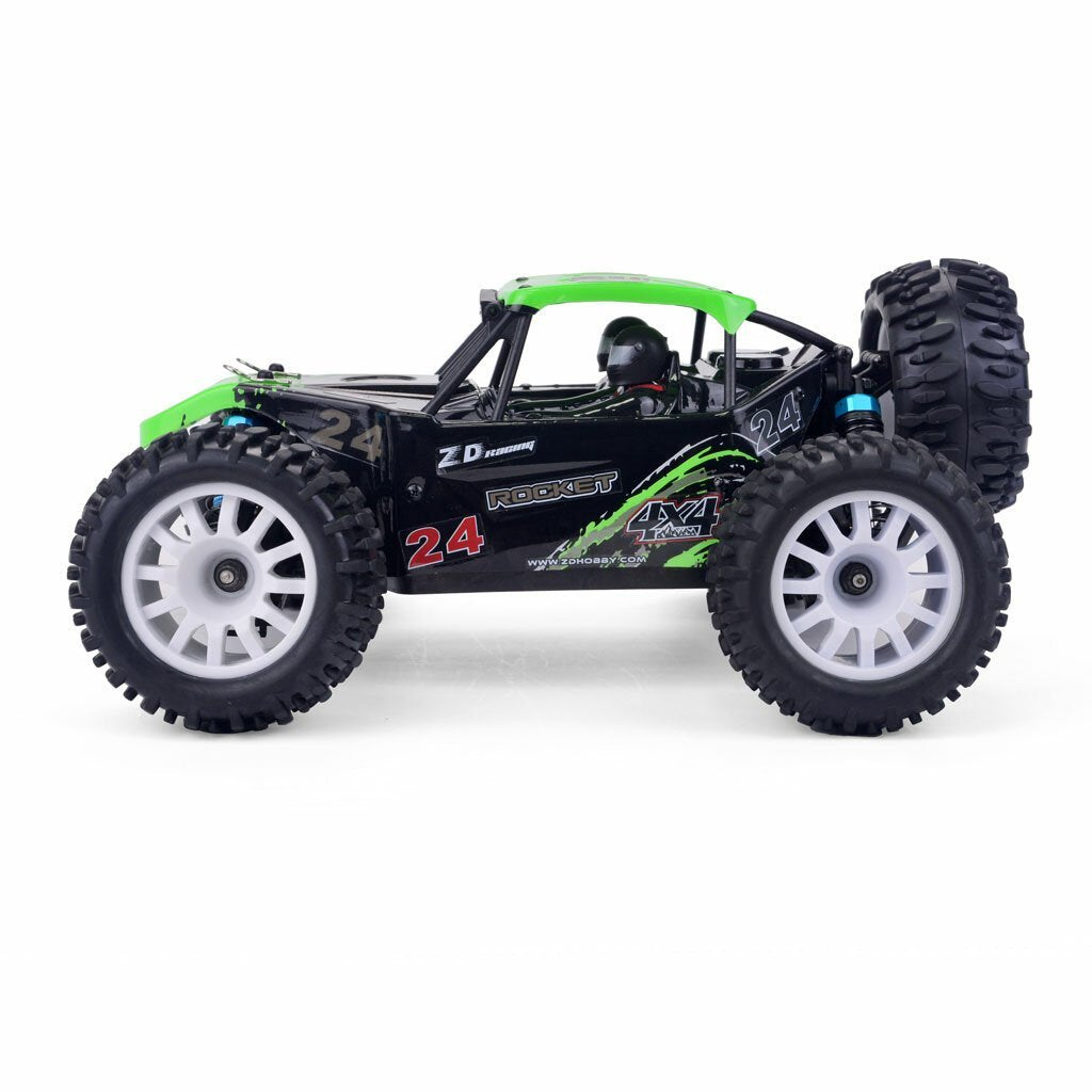 Brushed RC Car 4WD RC Truck RC Vehicle Model High Speed 45KM/h RTR Full Proportional Control All Terrain