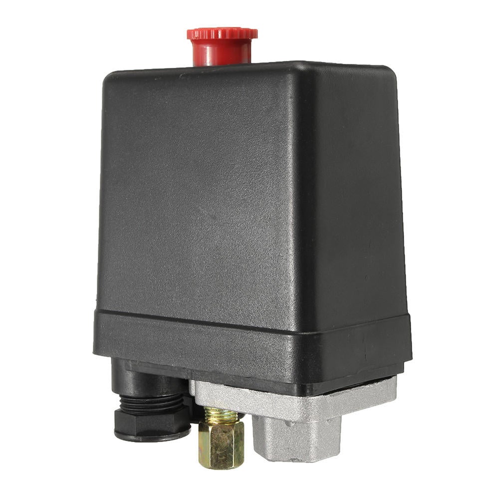 Air Compressor Pressure Control Switch Valve Manifold Regulator with Gauges Relief