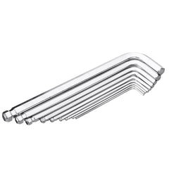 9pcs L Wrench Ball End Long Arm Hex Key Allen Wrench Set Powerful Repair Tool