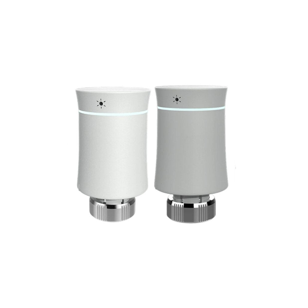 Thermostat Radiator Actuator Valve Smart Programmable TRV Temperature Controller Work with Alexa Voice Control