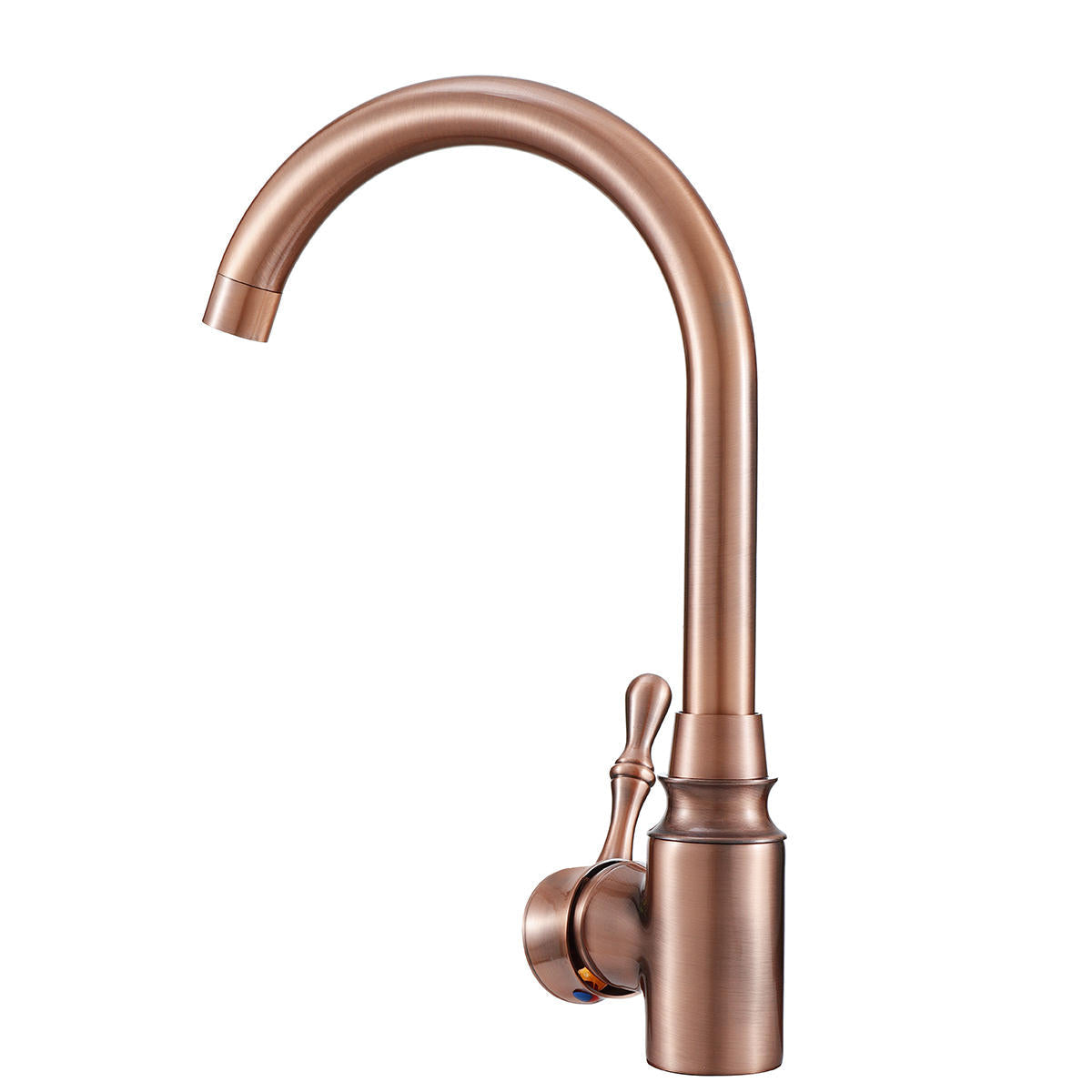 Red Copper Antique Kitchen Basin Sink Faucet Hot&Cold Water Mixer Tap