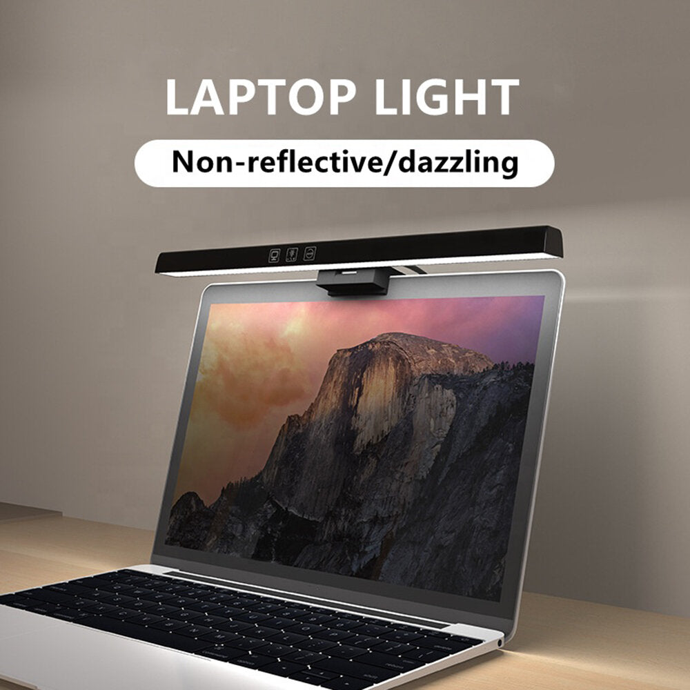 Monitor Light LED Lamp Ra90 Eye Protection Screen Hanging Light for Laptop Desktop Computer Home Office TB30SC