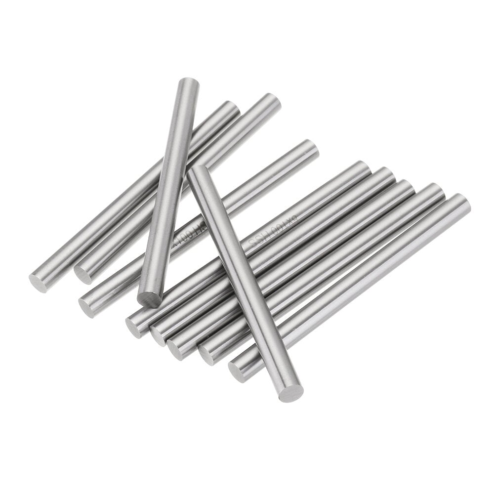 10pcs 100mm 4/6/8mm HSS Round Milling Engraving Bit Lathe Tools Turning Tool
