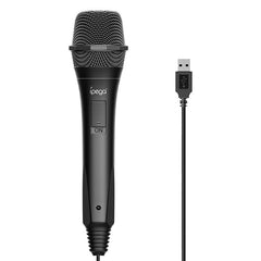 USB 2.0 Wired Gamepad Microphone Universal Karaoke Singing MIC for Nintend Switch PS4 Wii U