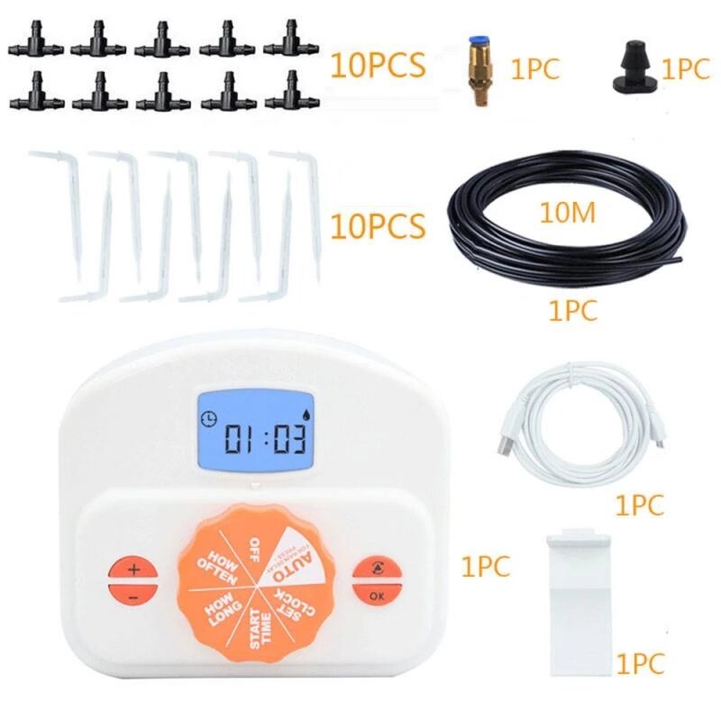 Automatic Watering Device Timing Watering Controller Tool Garden Intelligent Watering Sprinkler System