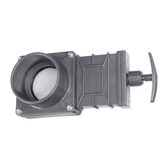 3 Inch Upvc EPDM Stainless Steel Sewage Gate Valve Industry Pull Plate Mixing Valve 0.35Mpa