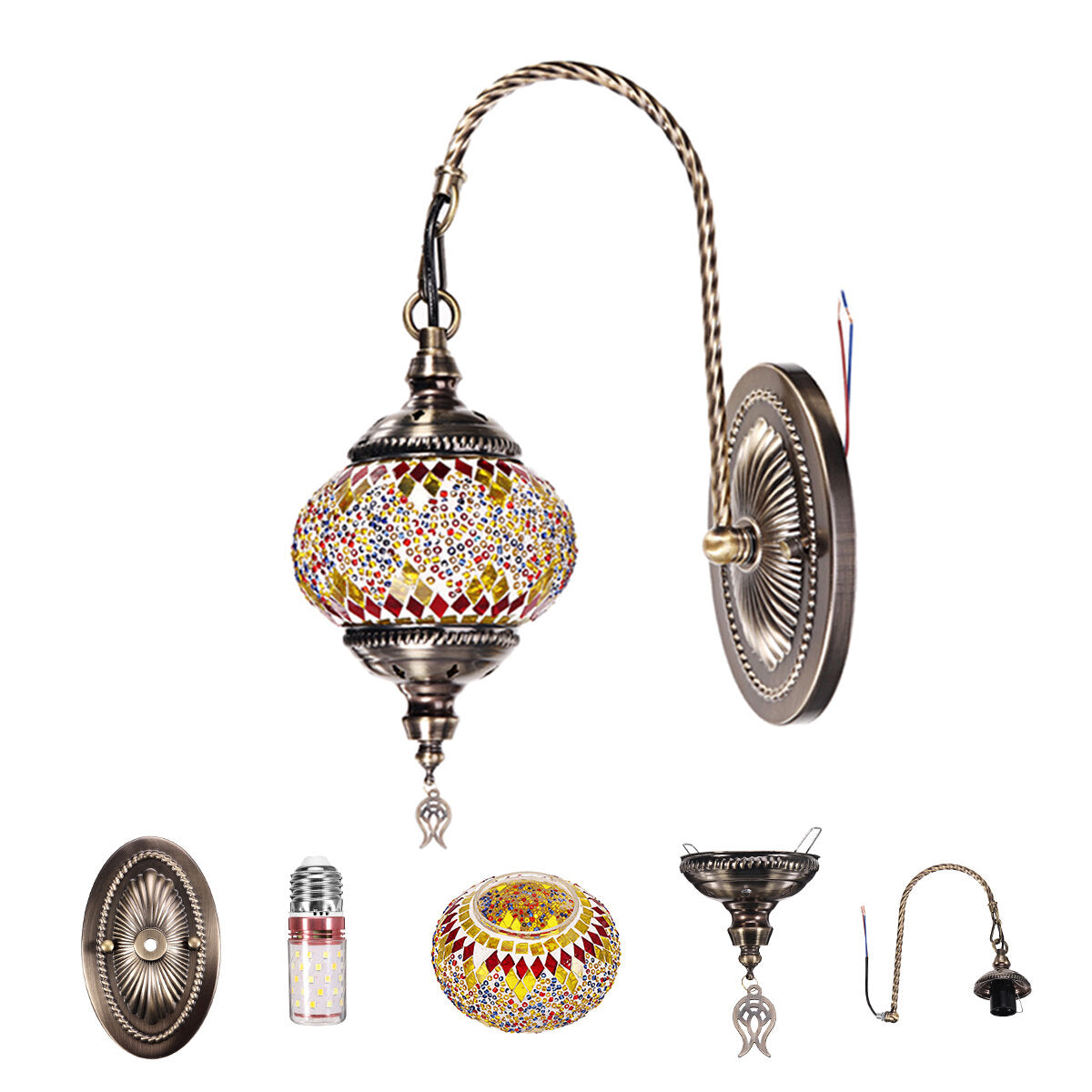Romantic Wall Light Home Bar Corridor Fixture Lamp Decor 110-240V