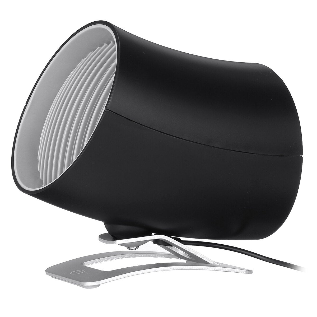 30DB Touch Screen Switch USB Desk Fan Cooling Rotatable MINI Ultra Quiet Two Wind Speeds Fan