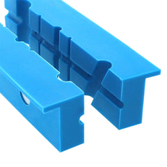 2pcs 140mm Vise Jaws Magnetic Reversible Soft Pads For Metal Table Vice