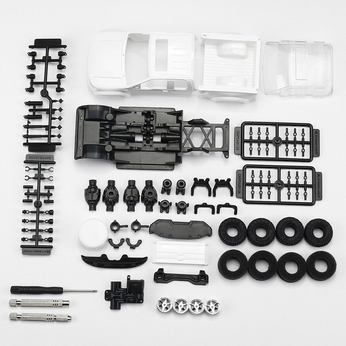 EP Scale Climbing RC Crawler Car DIY Assemble KIT Motor ESC Servo Battery