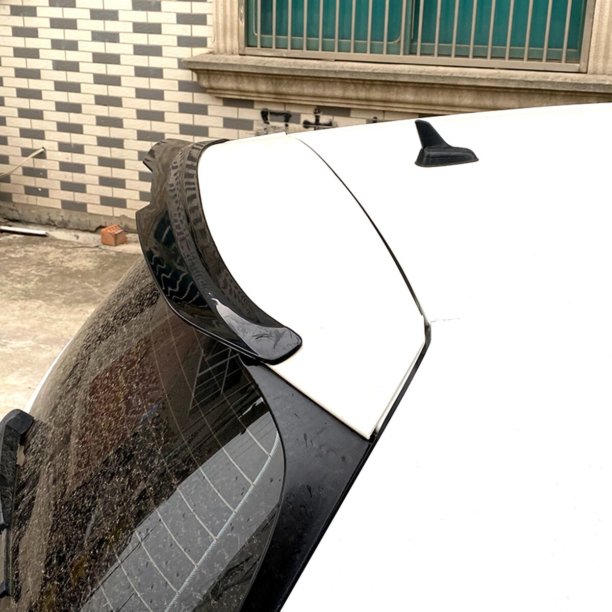 Glossy Black Rear Roof Spoiler Wing For VW Golf VII GTI R GTD
