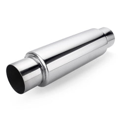 Universal Turbo Exhaust Muffler Resonator 304 Stainless Steel 3 Inch Inelt 3 Inch Outlet