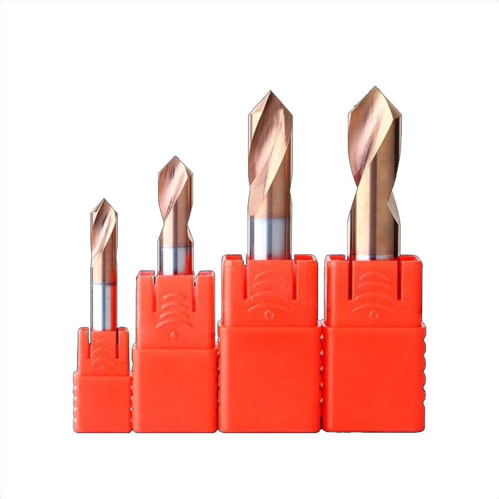55 Degree 2-Edge Steel 90 Fixed-Point Drilling And Milling Cutter Carbide Centering Drill Bit CNC Tool