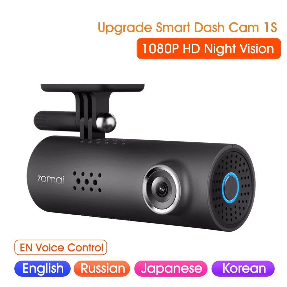 Smart Dash Cam 1S Car DVR 1080P HD Night Vision Voice Control