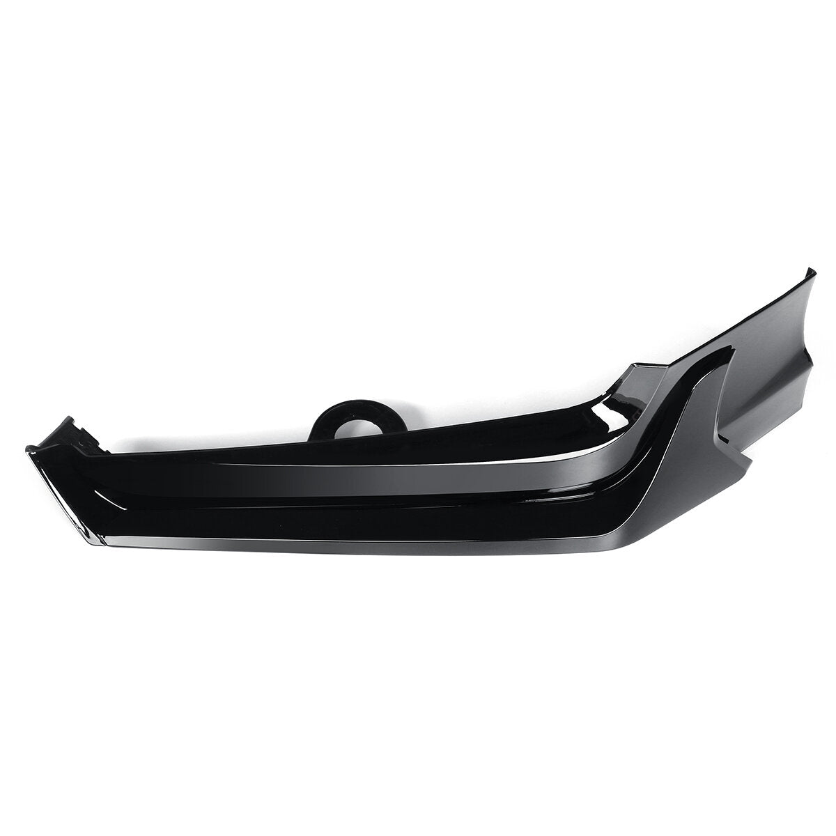 Front Bumper Lip Splitter Kit Car Spoiler Gloss Black