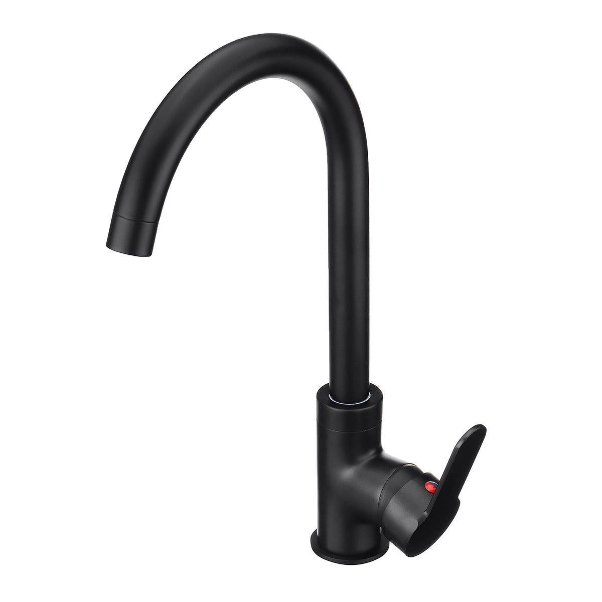 Black Copper Kitchen Faucet 360 Rotation Single Lever Hot & Cold Water Basin Sink Mixer Tap