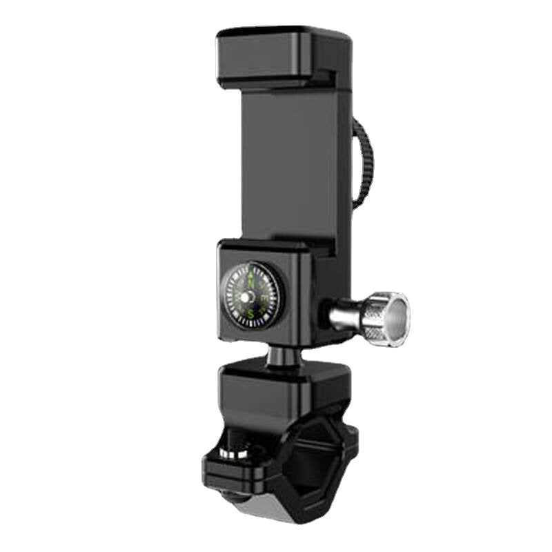 Guide Bike Phone Holder Multifunction LED Light Compass Bicycle Mobile Phone Bracket