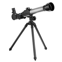 20X 30X 40X Zoom Astronomical Monocular Zoom Refractor Telescope with Tripod for Kids Toy Gift