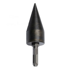 1Pc 32/42mm HSS Round/Square/Hexagonal Shank Firewood Drill Bit Splitter Wood Split Cone For Tree Cutting