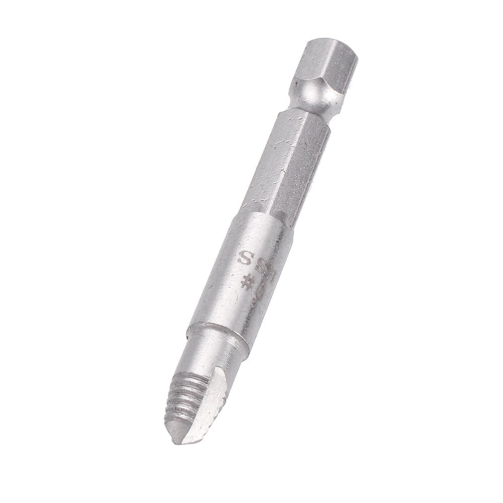 5Pcs Damaged Screw Extractor Drill Bits Guide Set Broken Speed Out Stud Stripped Screw Remover Tool