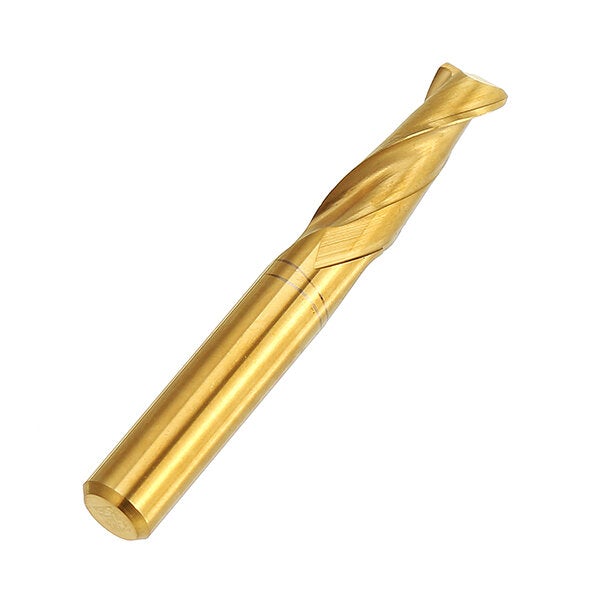 6mm Shank 2 Flute 15/17/22mm Titanium Coated Double Flute CNC End Mill Cutter