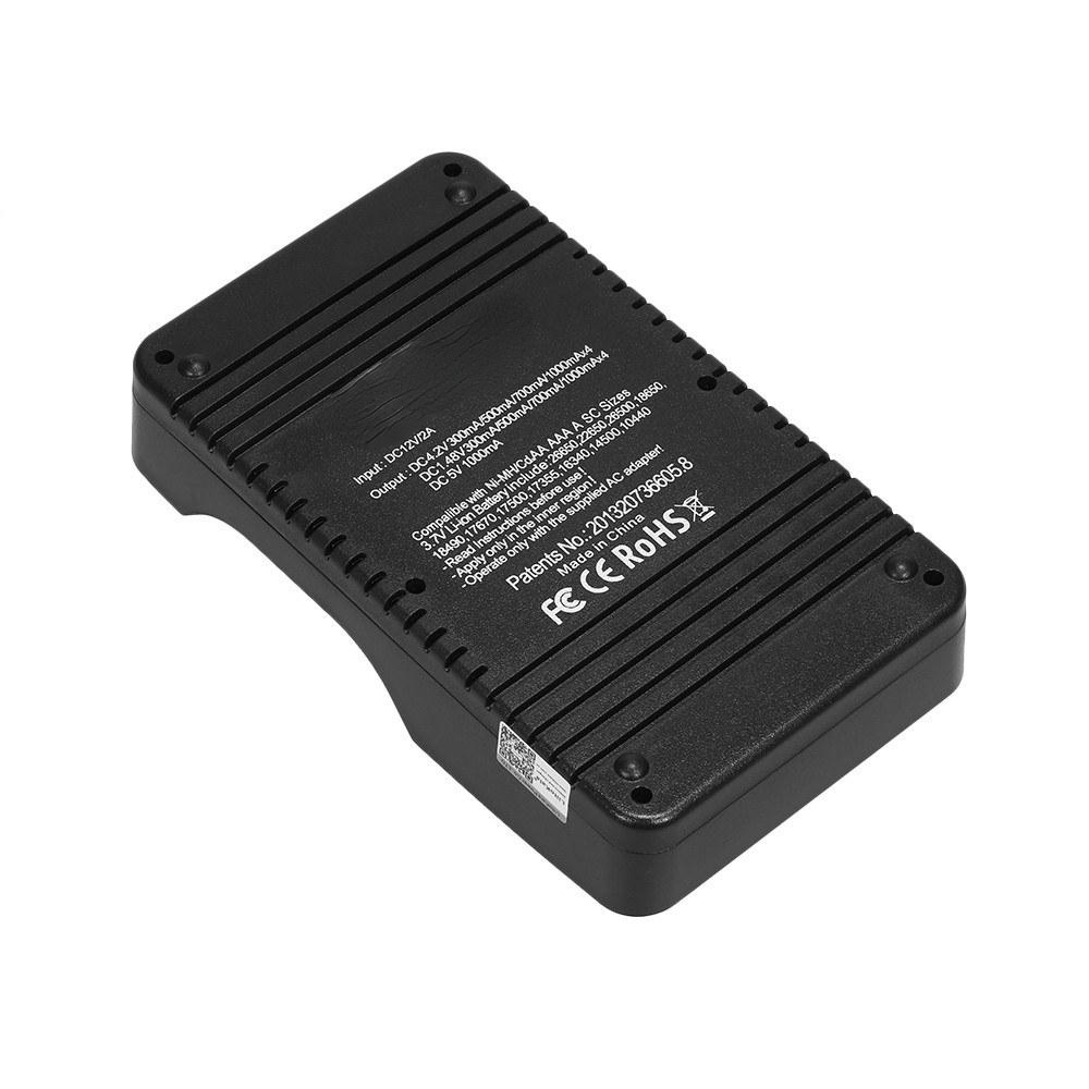 4 Slots Smart Intelligent Battery Charger Kit