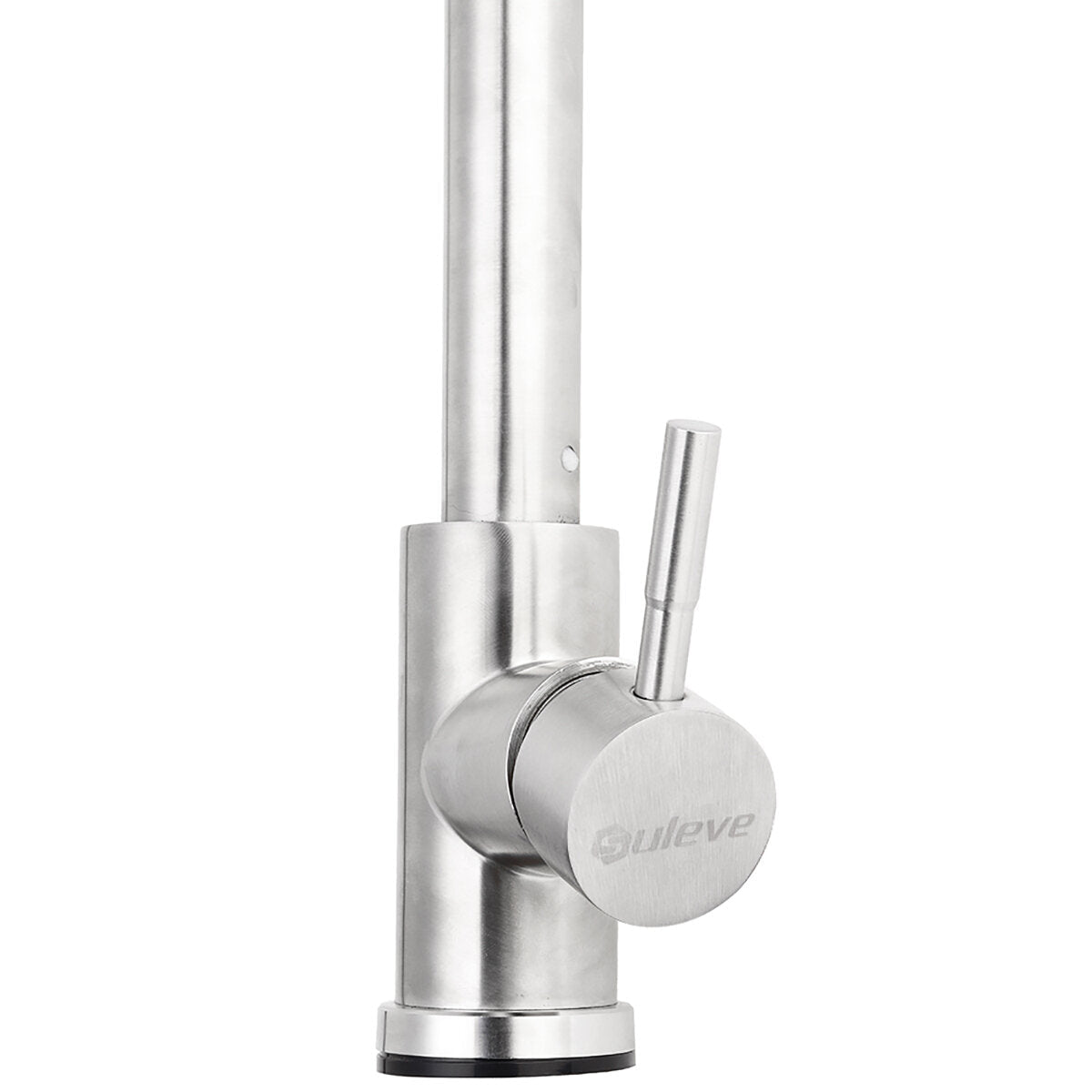 Stainless Steel Kitchen Faucet 360 Rotation With Pull Down Sprayer Fingerprint Resistant Hot Cold Water Mixer Tap