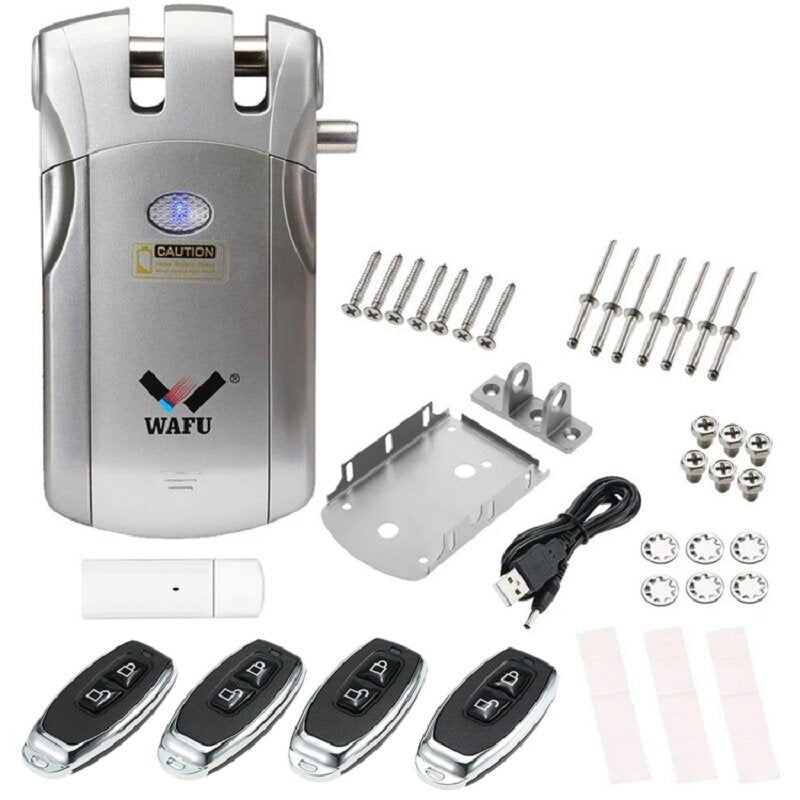 Door Lock Wireless wifi Smart Lock Remote Control Locks Electronic Keyless Door Locks Phone Control Fingerprint Lock