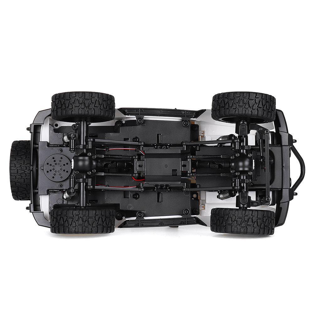 RC Car 2.4G 4WD Off-Road RC Vehicles with LED Light Climbing RC Truck RTR Model for Jeep