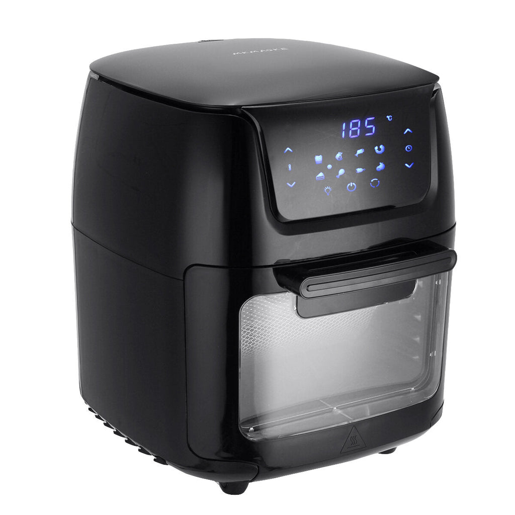 Air Fryer Oven Electric Touch Digital Airfryer Rotisserie Dry Large Cooker 12L