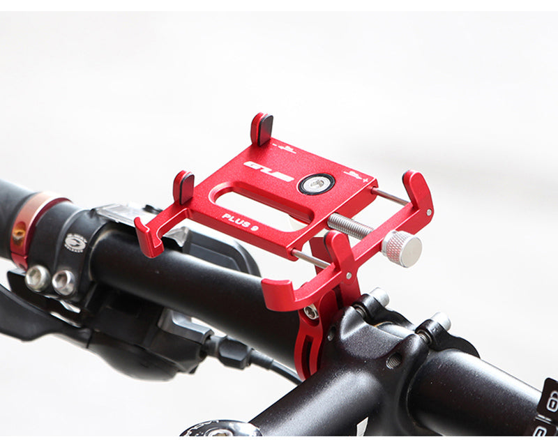 Aluminum Alloy Bike Phone Holder For iPhone X SE 7/8 Plus 6/6s Plus Samsung Galaxy s6/s7/s8/s9 Plus Android