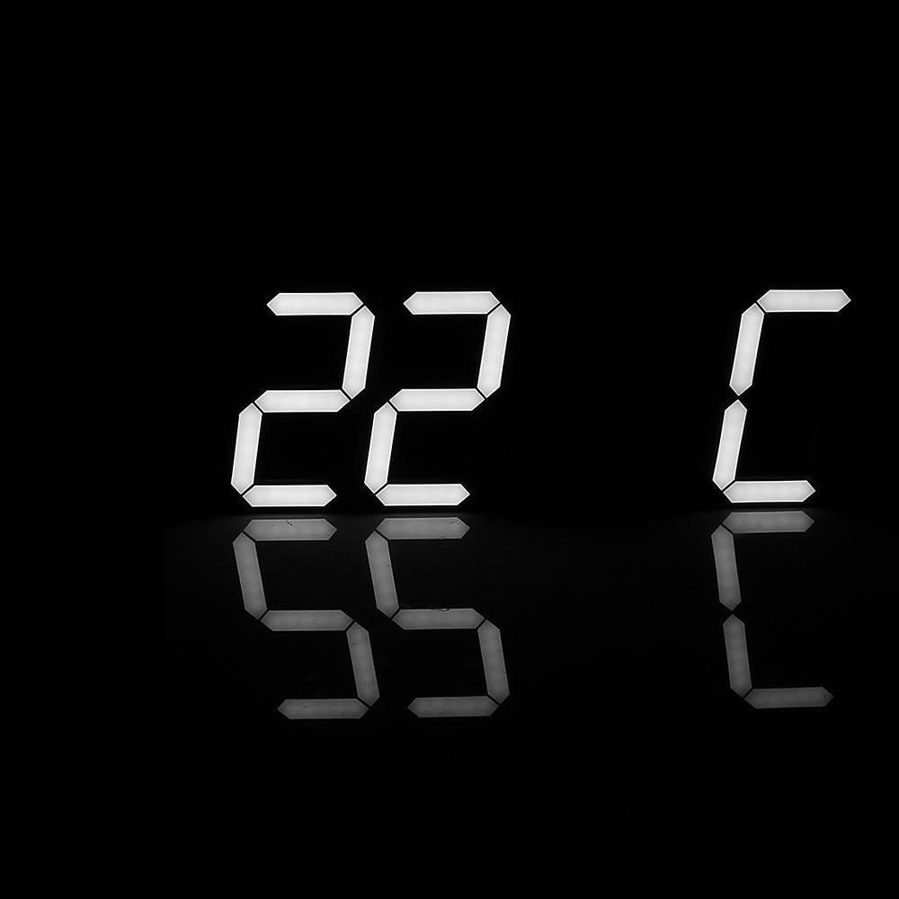 Remote Control Oversize LED Wall Clock 3D Big Screen Digital Timer