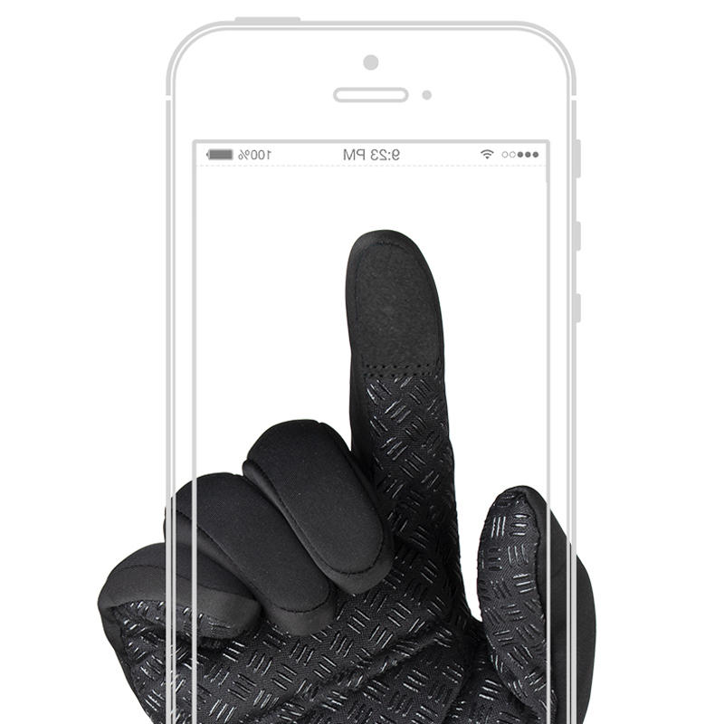Full Finger Cycling Motorcycle Bike Windproof Gloves Touch Screen Anti-slip Ride Bicycle
