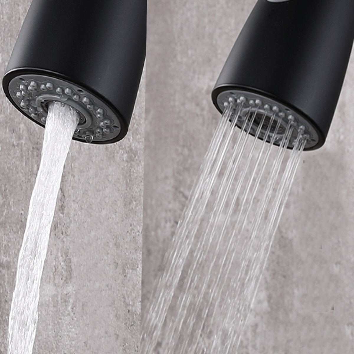 Non-touch Smart Sensor Faucet Two Outlet Methods Stretch Faucet With Water Inlet Pipe