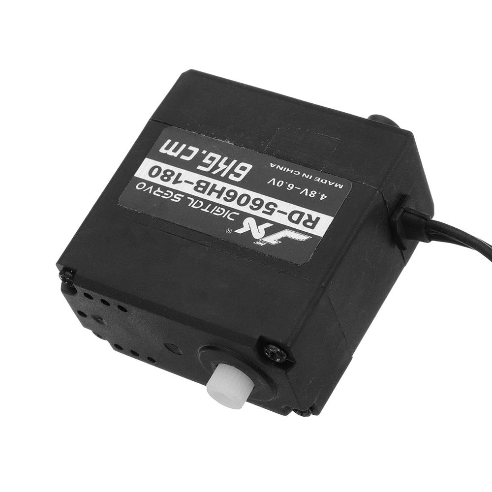 6KG Digital Plastic Double Axis Steering Gear 180 Servo For RC Robots