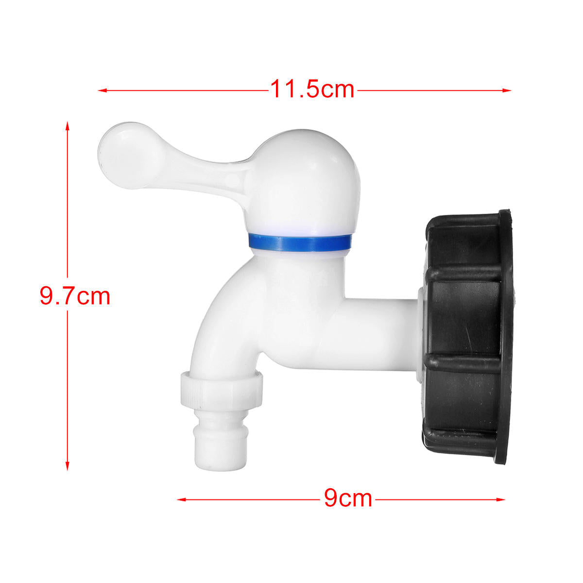 2 Inch Thread Tank Adapter Valve Fitting Replacement Tap Connector Kit