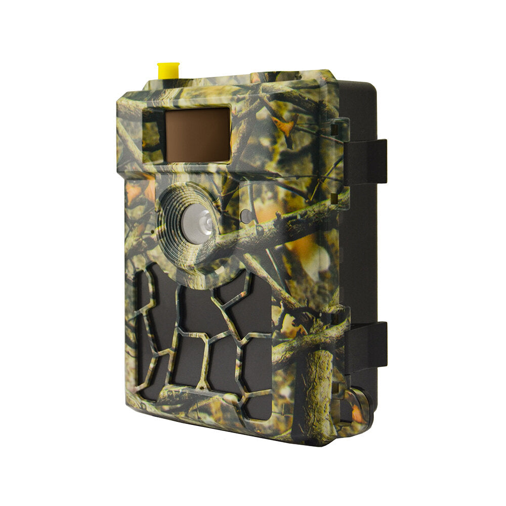 Wide Angle 24MP Scouting Trail Camera 0.4 S Trigger Trap Monitoring IP66 Infrared Heat Sensing Night Vision for Wildlife Outdoor Photography 4.8CS