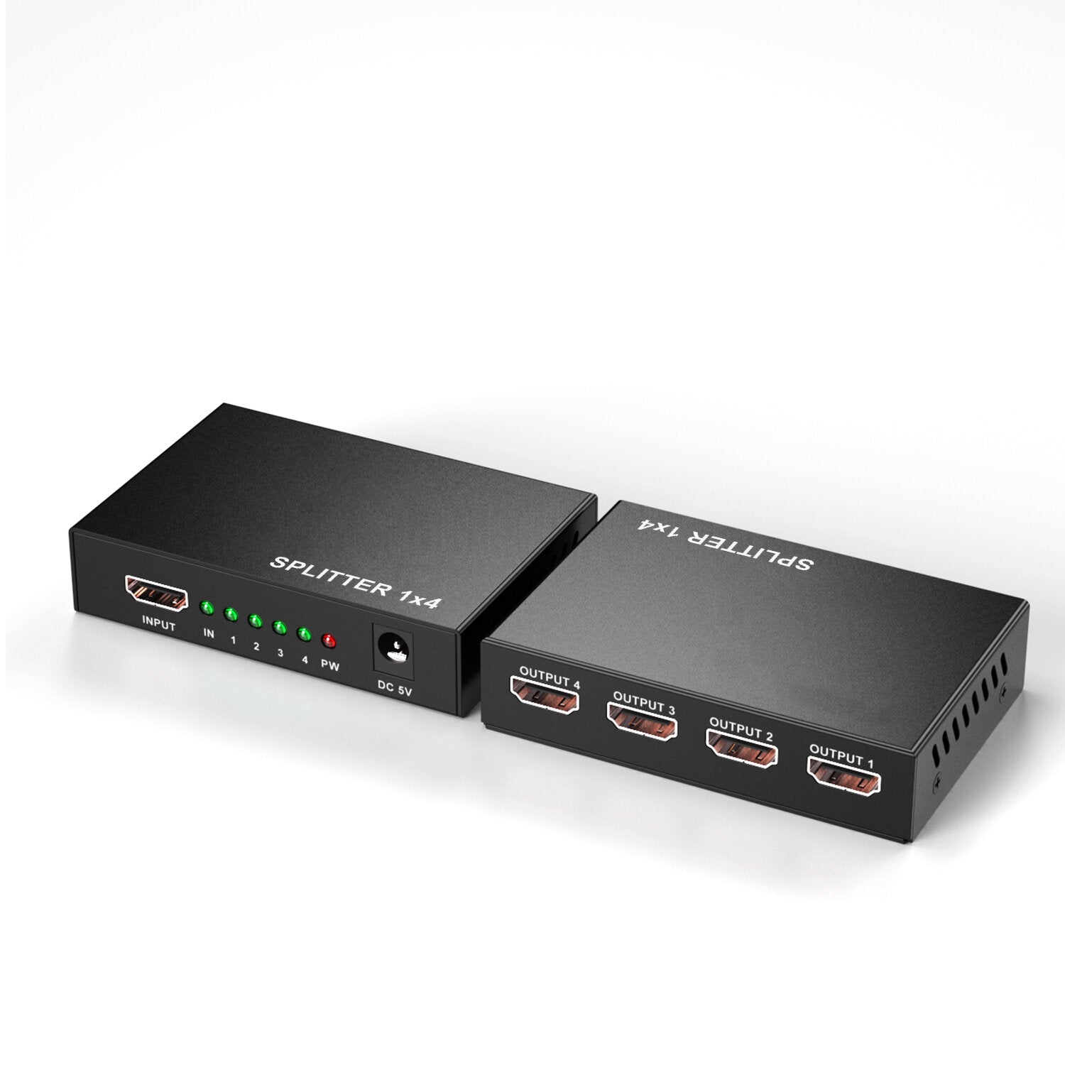 HD Switcher 1 In 4 Out HD Splitter Support HDCP 1080P 4K/2K 3D For HDTV DVD PS4 Xbox