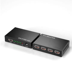 HD Switcher 1 In 4 Out HD Splitter Support HDCP 1080P 4K/2K 3D For HDTV DVD PS4 Xbox