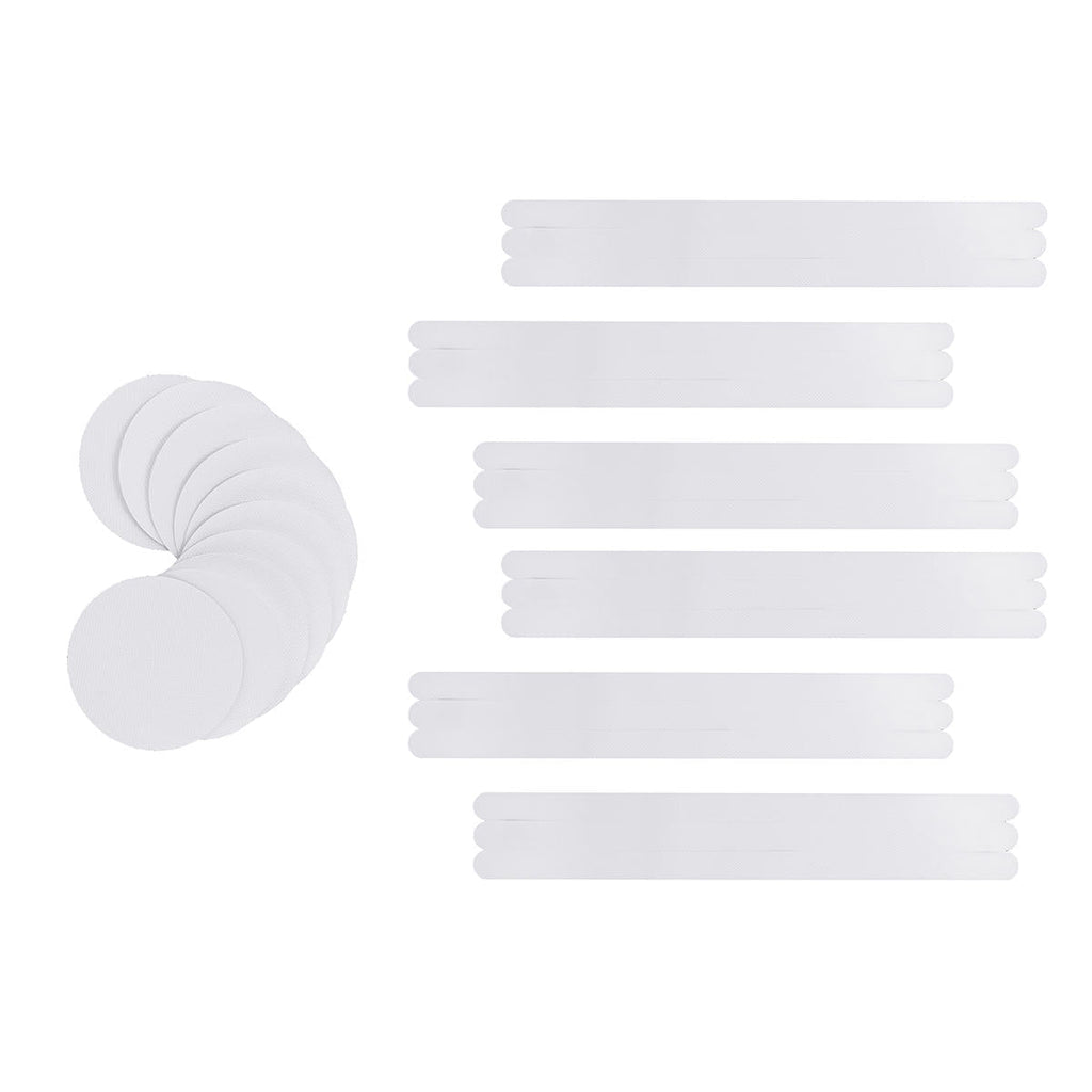 Anti Skid Non Slip Strip Stickers White Safety Tape Bathroom Shower Floor Decorations