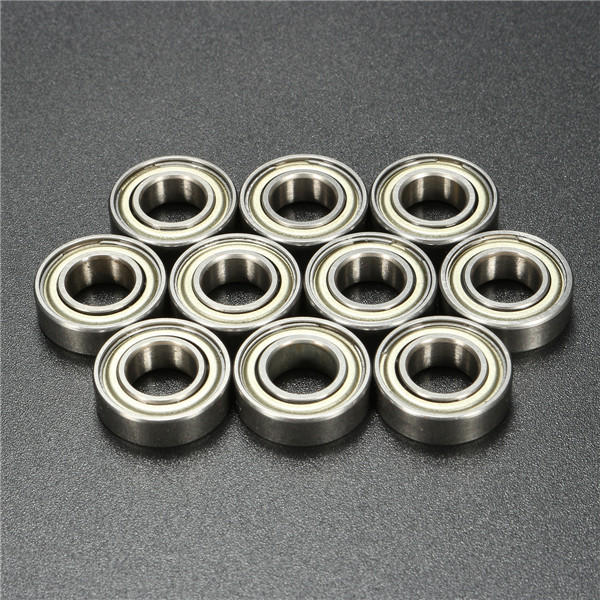 10pcs 8x16x5mm Miniature Ball Bearings Double Shielded Ball Bearing