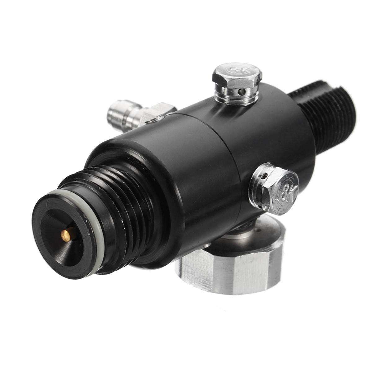 5/8 Inch 18UNF Thread Paint Valve Ball Regulator 3000psi HPA Air Tank Output 800psi