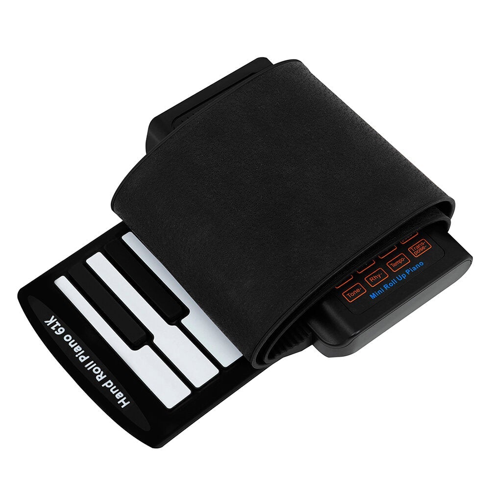 61 Standard Keys Foldable Hand roll piano