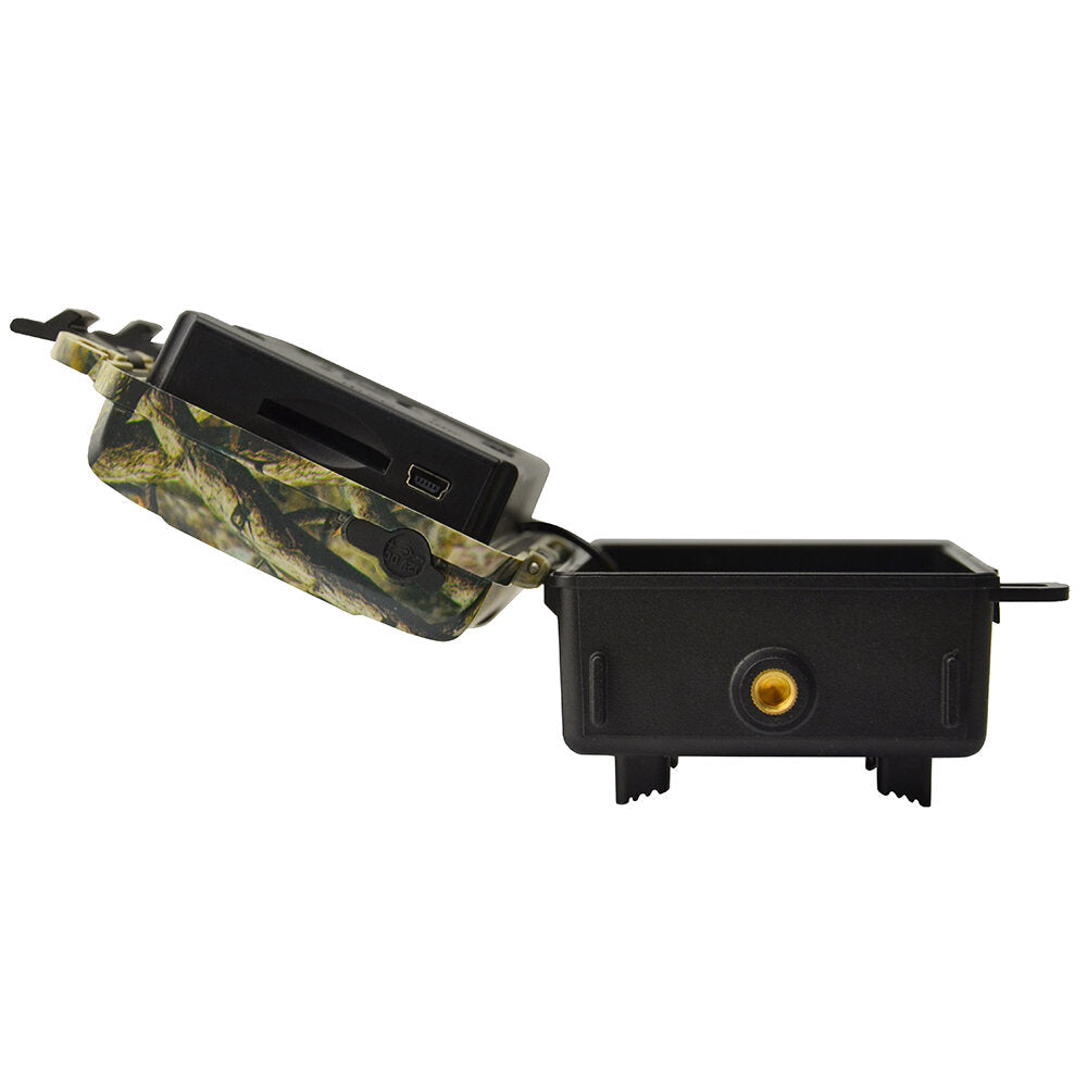 Wide Angle 24MP Scouting Trail Camera 0.4 S Trigger Trap Monitoring IP66 Infrared Heat Sensing Night Vision for Wildlife Outdoor Photography 4.8CS