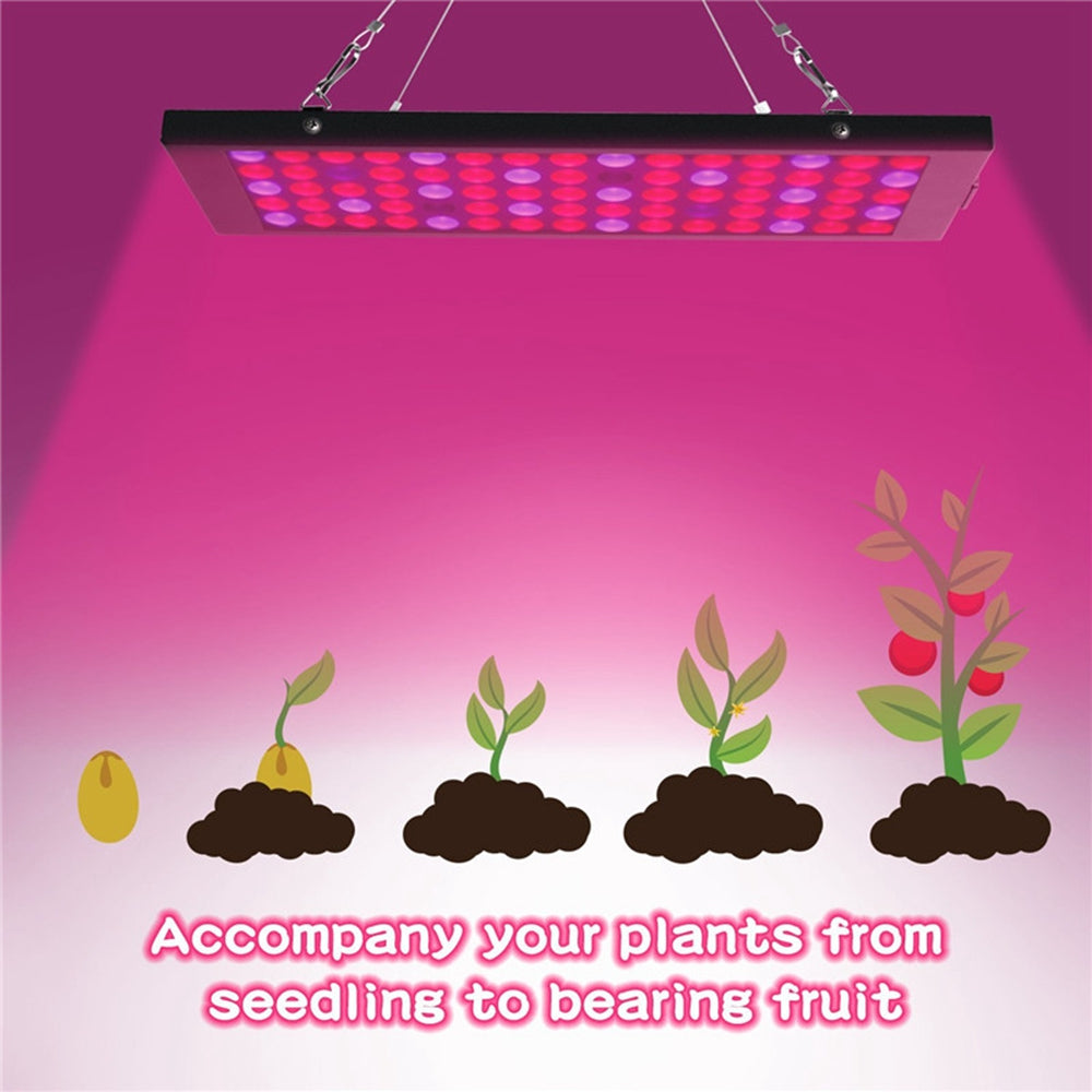 10W 75 LED Aluminum Grow Light for Plant Vegetable Indoor Hydroponic AC85-265V
