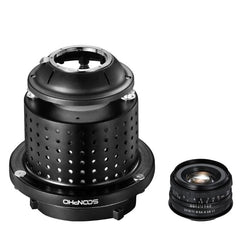 Condenser Photoflash Beam Tube with Lens Focalize Conical Snoots Photo Optical Art Special Effects Shaped Beam Light Flash Light Cylinder