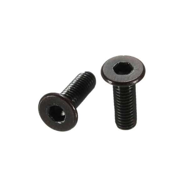 M3CH4 100Pcs M3 Carbon Steel Countersunk Hex Socket Screw 6-20mm Flat Head Hex Screw Metric